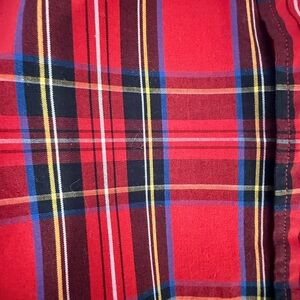 J Crew Crewcuts Plaid Fabric Tartan Shirt